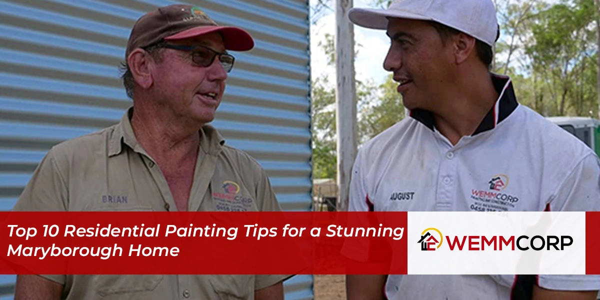 Top 10 Residential Painting Tips for a Stunning Maryborough Home